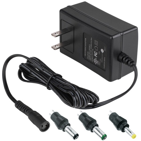 12v 2a Dc Switching Ac Power Supply Adapter With 21 X 55mm 25 X 55mm And 17 X 40mm Tips 7825